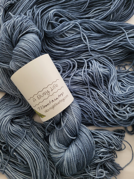 Hand dyed yarn, 80/20 SW Merino/ Nylon,   fingering weight, sock yarn, yarn for knitting, sport weight yarn, dk weight yarn, crochet yarn