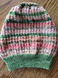 Scrappy Hat, Digital pattern, knitting pattern, hat knitting pattern